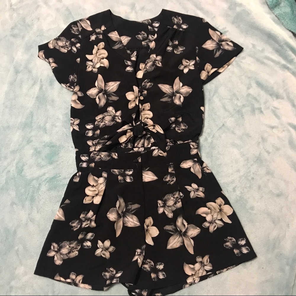 Front Knot Romper